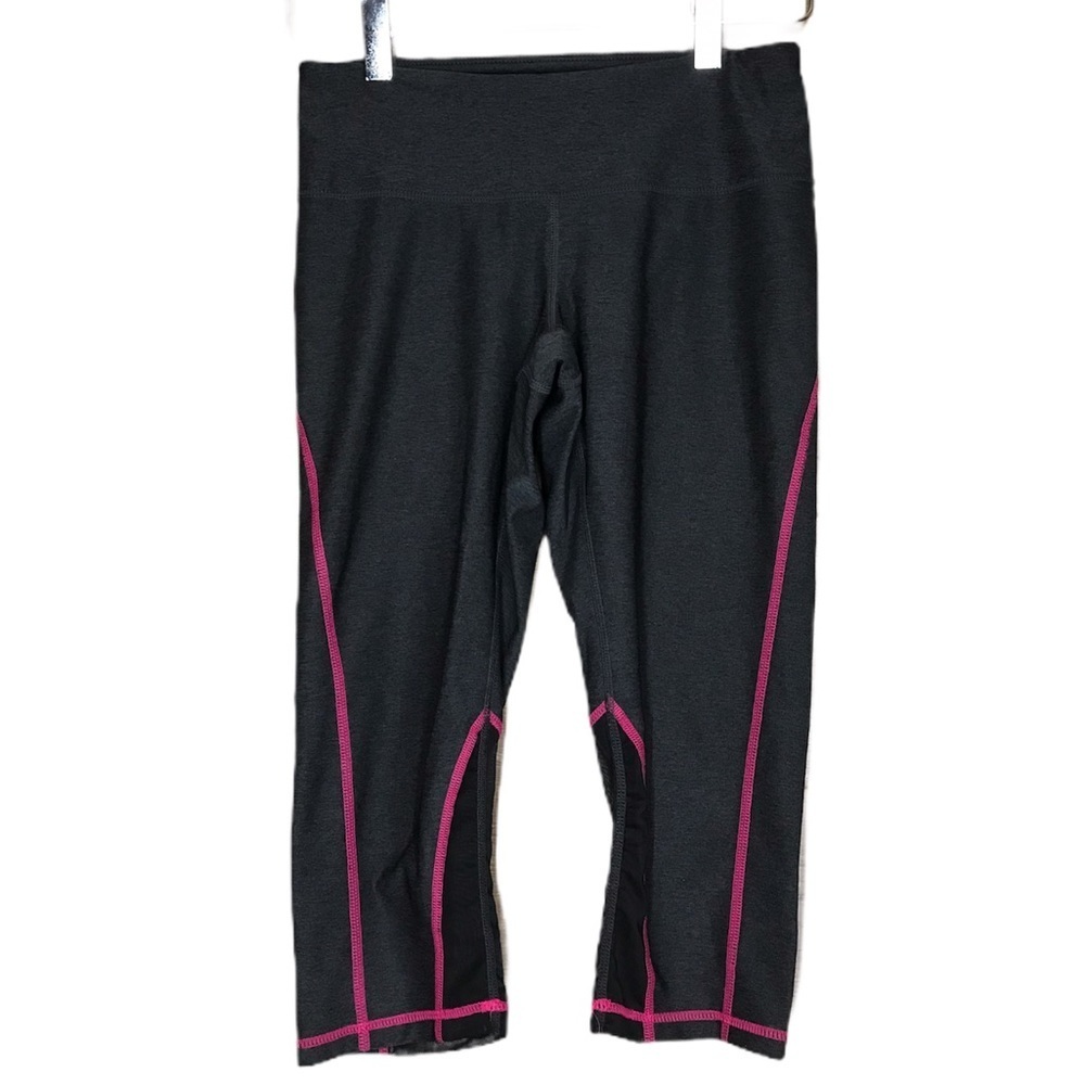 Z by Zella Gray Mesh Capri Workout Leggings XS‎
